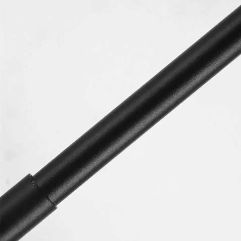 Black cylindrical matte wall lamp with visible joint mechanism and adjustable angle for bedroom reading decorbites adjustable angle