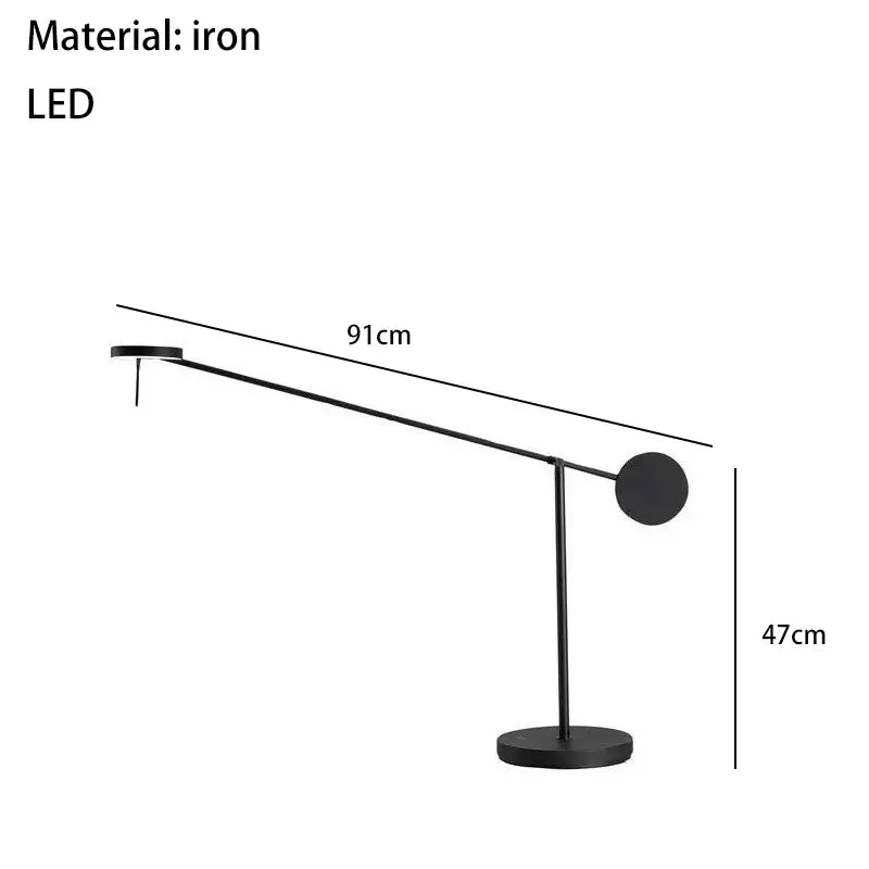 Minimalist black iron wall lamp with adjustable swing arm and led lighting designed for modern bedroom use