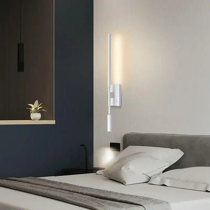 Minimalist black wall lamp decorbites decorative led wall featuring a sleek white sconce with warm led light spotlight