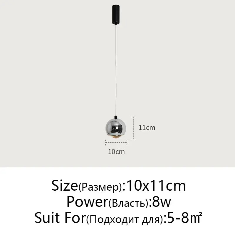 Minimalist black glossy pendant light with polished chrome finish and black mount for bedroom and kitchen island decorbites gold metal luster