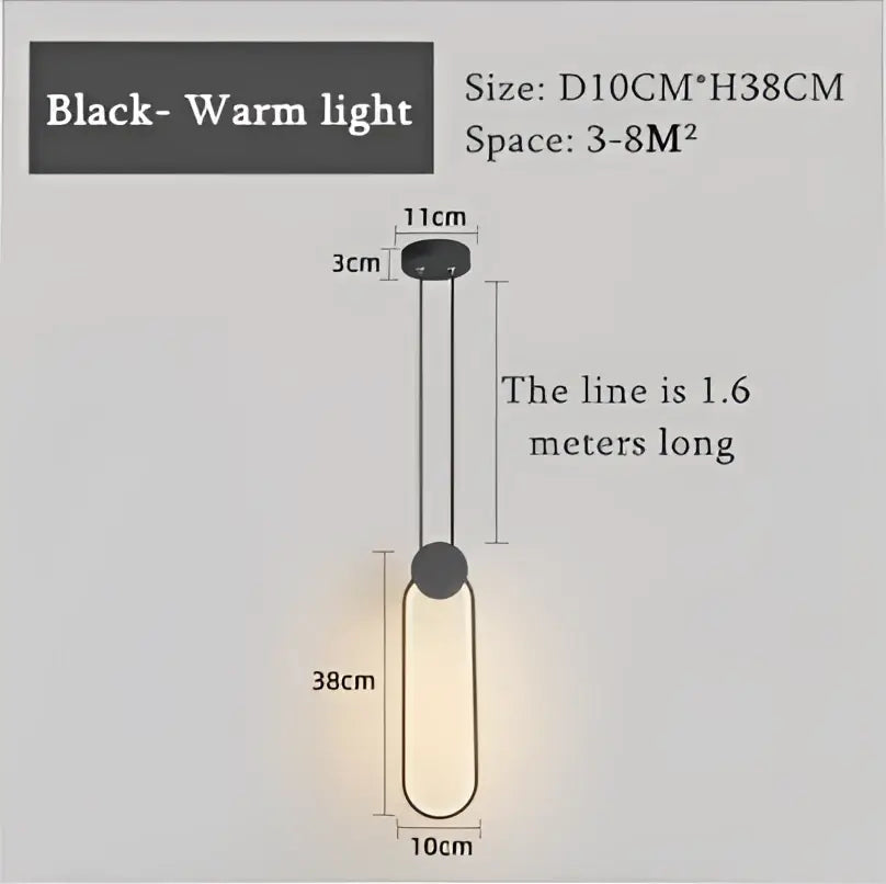 Minimalist black warm light pendant lights with cylindrical glass shade from decorbites crystal led kitchen set of 3