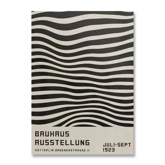 Minimalist Black & White Canvas Print Home Wall Art - 24 / 40x60cm No Framed - Posters