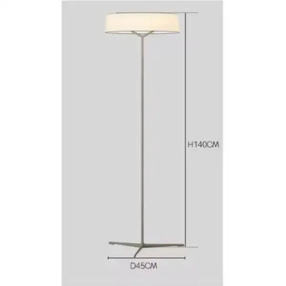 Modern dama pendant lamp with a sleek silver metal frame and off-white fabric shade for minimalist kitchens