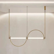 Minimalist Chrome Alloy LED Pendant Light - Decorbites