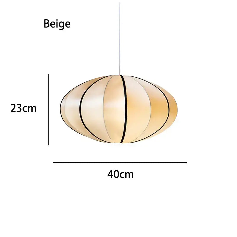 Minimalist cream and black oval pendant light with black segmented bands for dining room decorbites danish pendant light