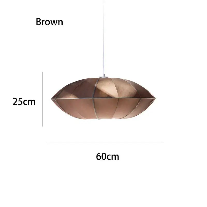 Brown 25cm tall 60cm wide minimalist cream and black geometric pendant light for dining room decorbites danish pendant