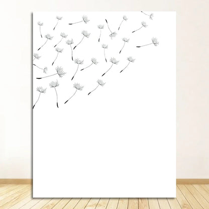 ’Minimalist Dandelion Canvas Wall Art Set’ - 2500-03 / 10x15cm No Frame - Posters