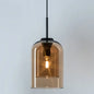 Minimalist Double Glass Shade Pendant Light for Aisle Bedroom - Modern and Stylish