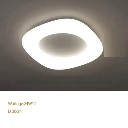 Minimalist frosted white cloud led pendant light with sleek oval design and soft diffused glow for home office decorbites cloud led