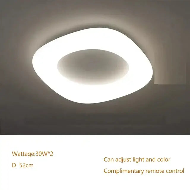 Minimalist frosted white cloud led pendant light with modern oval design and soft illumination for home office decorbites cloud led