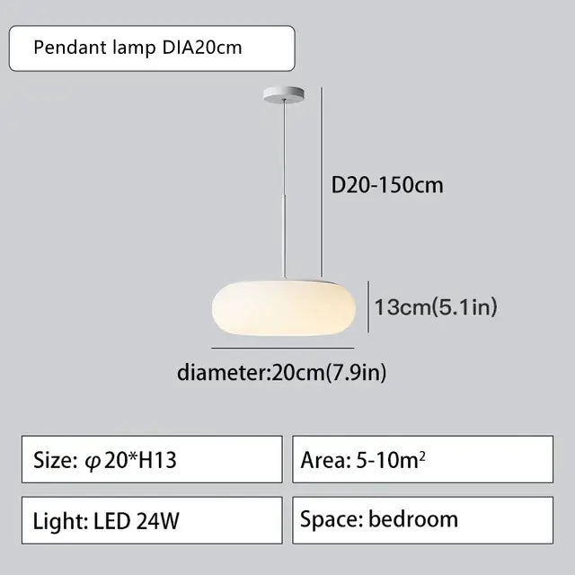 Minimalist frosted white glass pendant lamp with sleek oval shade and metallic stem for dining table decorbites itka pendant lamp