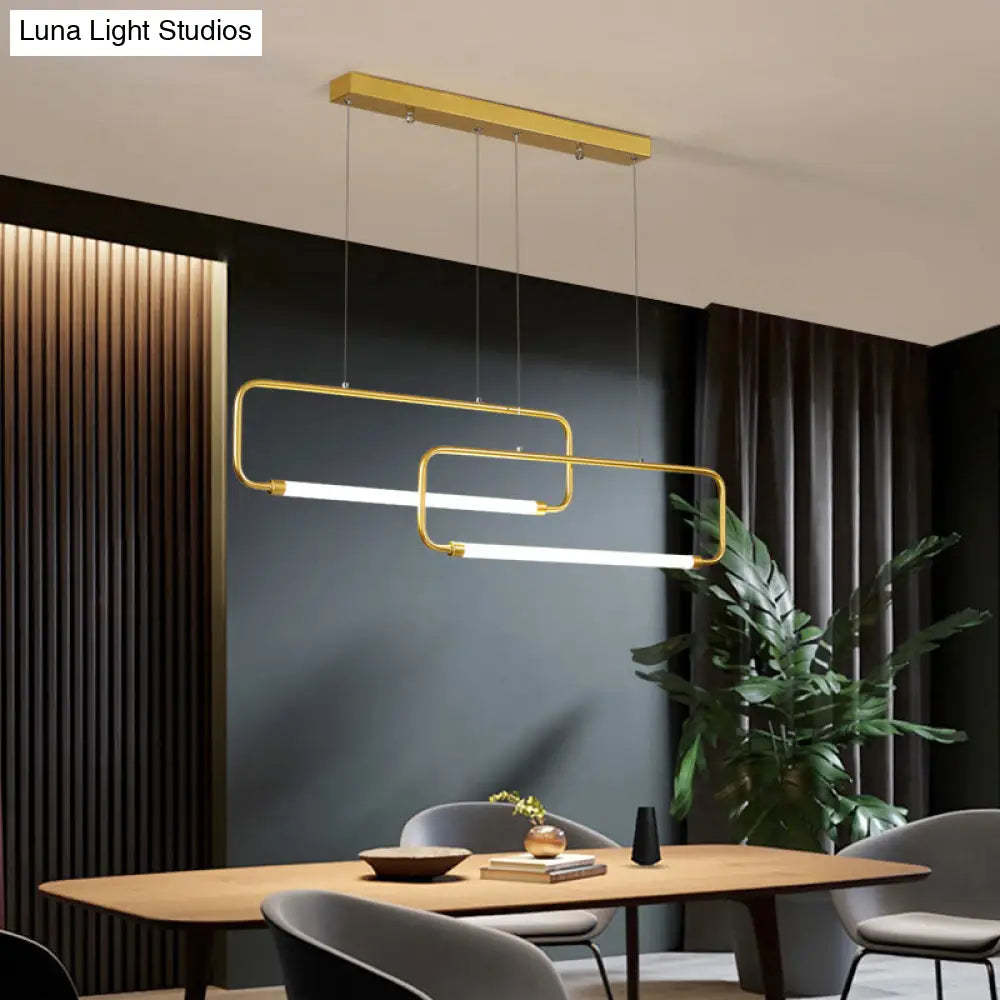 DecorBites™ Minimalist Geometric LED Dining Room Pendant Light