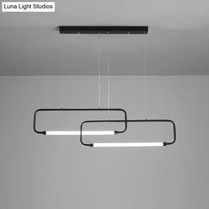 DecorBites™ Minimalist Geometric LED Dining Room Pendant Light