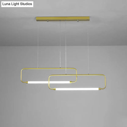 DecorBites™ Minimalist Geometric LED Dining Room Pendant Light