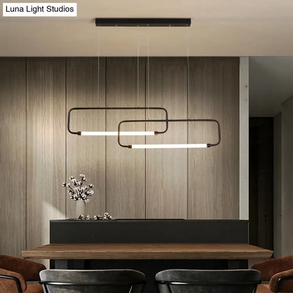 DecorBites™ Minimalist Geometric LED Dining Room Pendant Light
