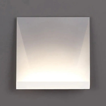 DecorBites™ DecorBites™ Minimalist Geometric Metal LED Wall Sconce in Warm/White Lighting for Bedroom