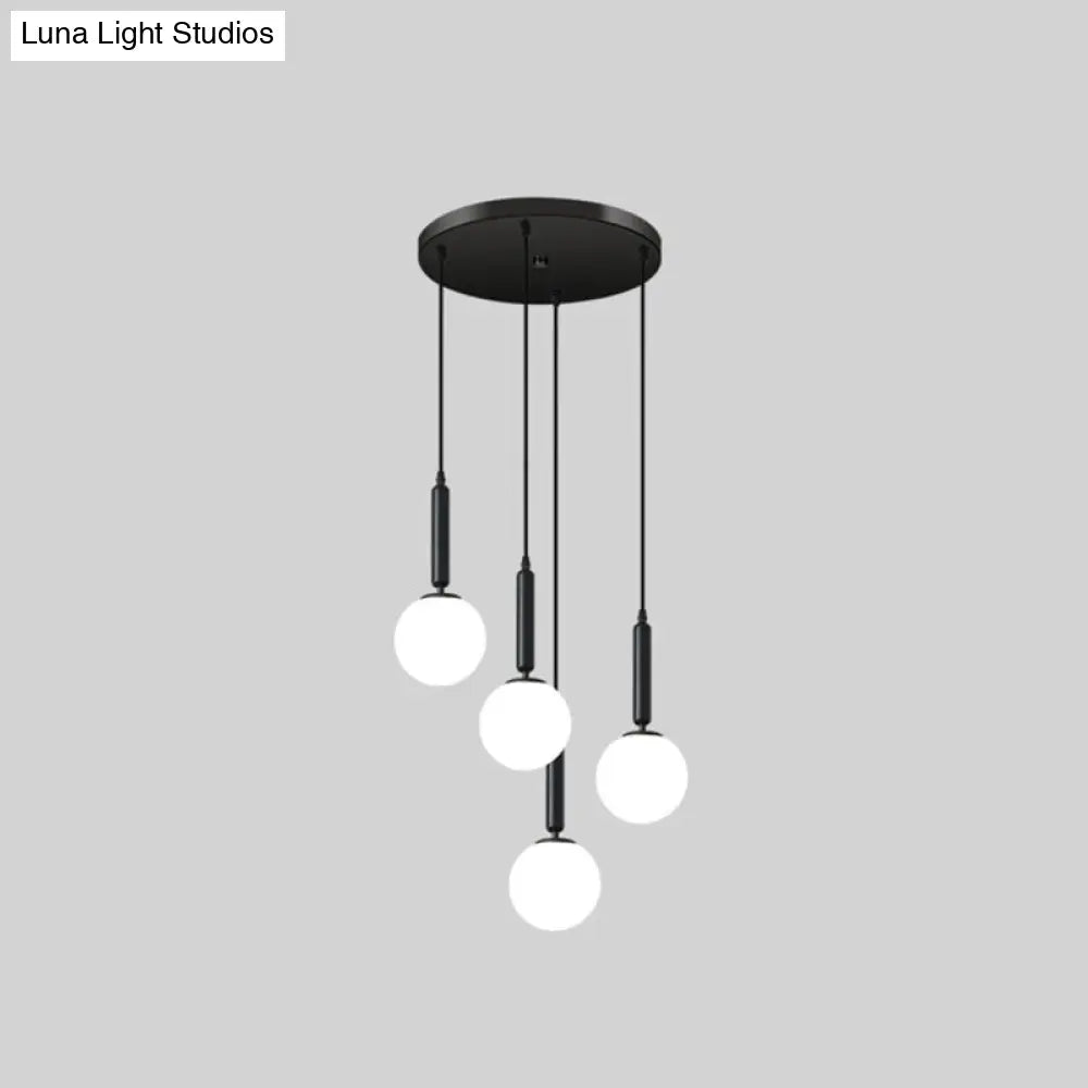 Minimalist Globe Pendant Light for Modern Living Rooms