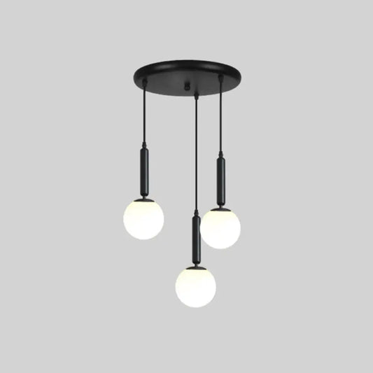 Minimalist Globe Pendant Light for Modern Living Rooms