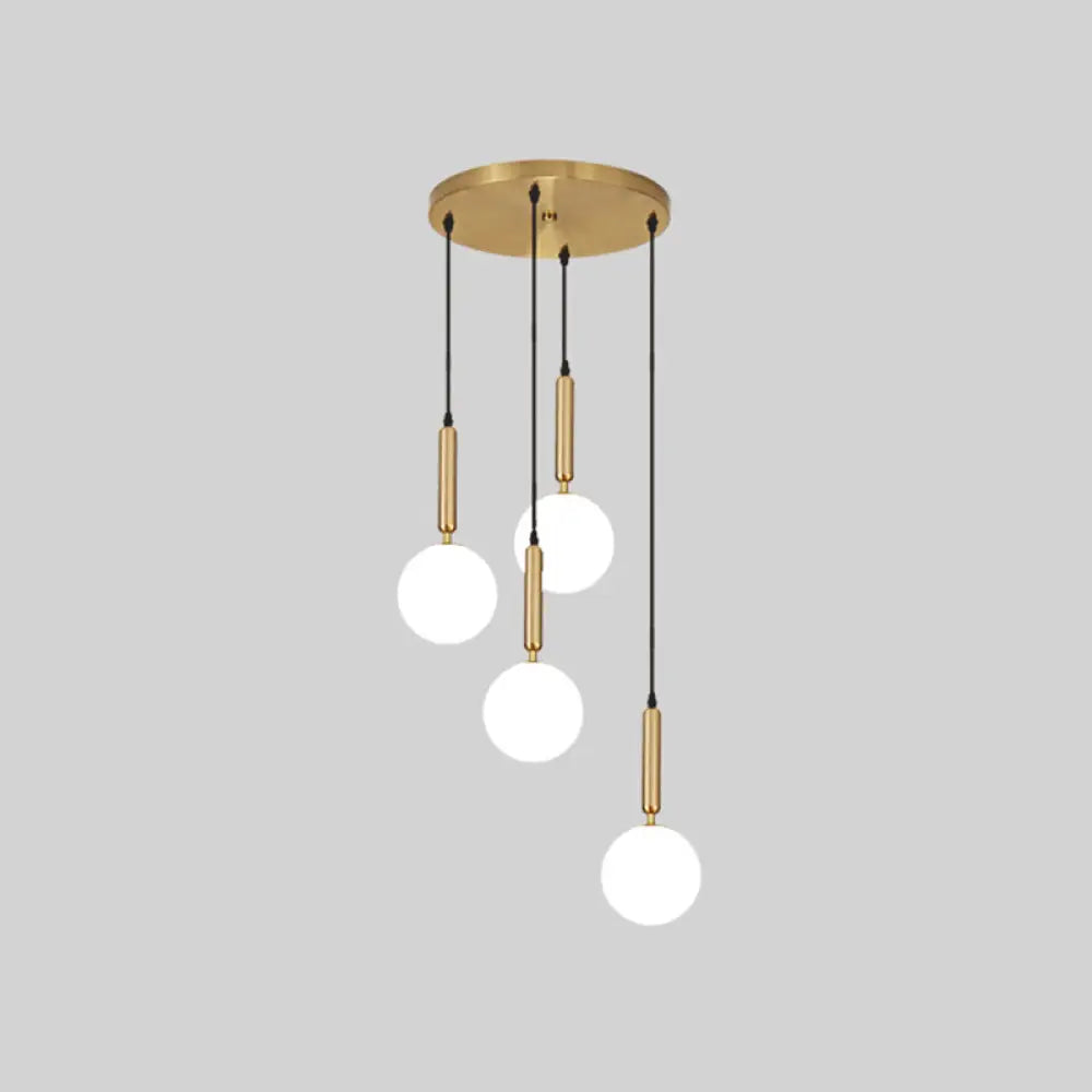 Minimalist Globe Pendant Light for Modern Living Rooms