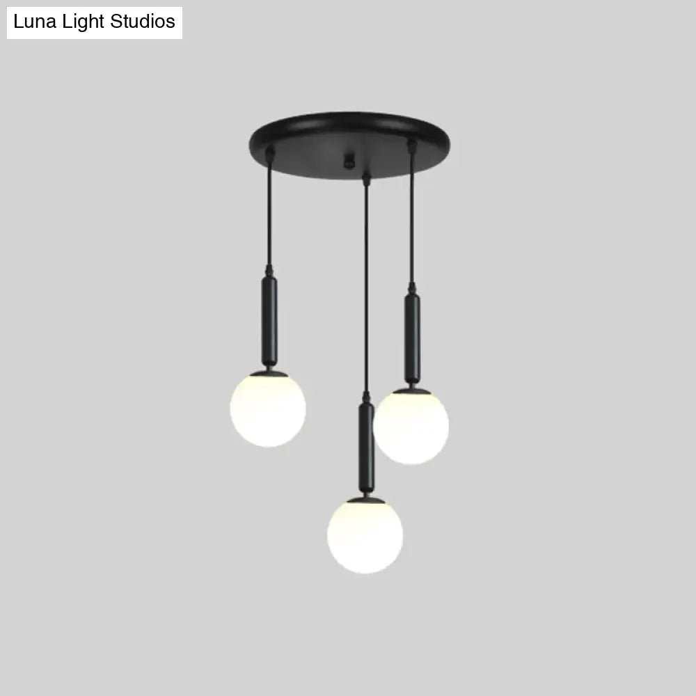 Minimalist Globe Pendant Light for Modern Living Rooms