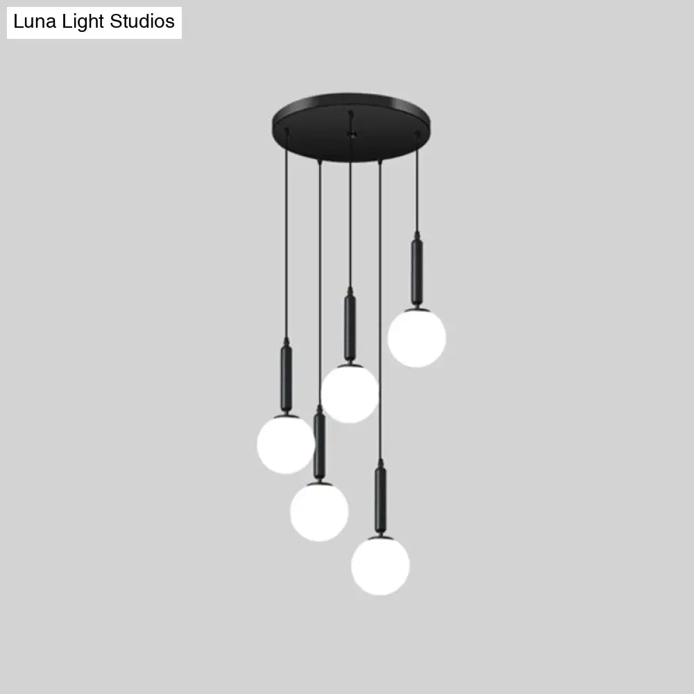 Minimalist Globe Pendant Light for Modern Living Rooms