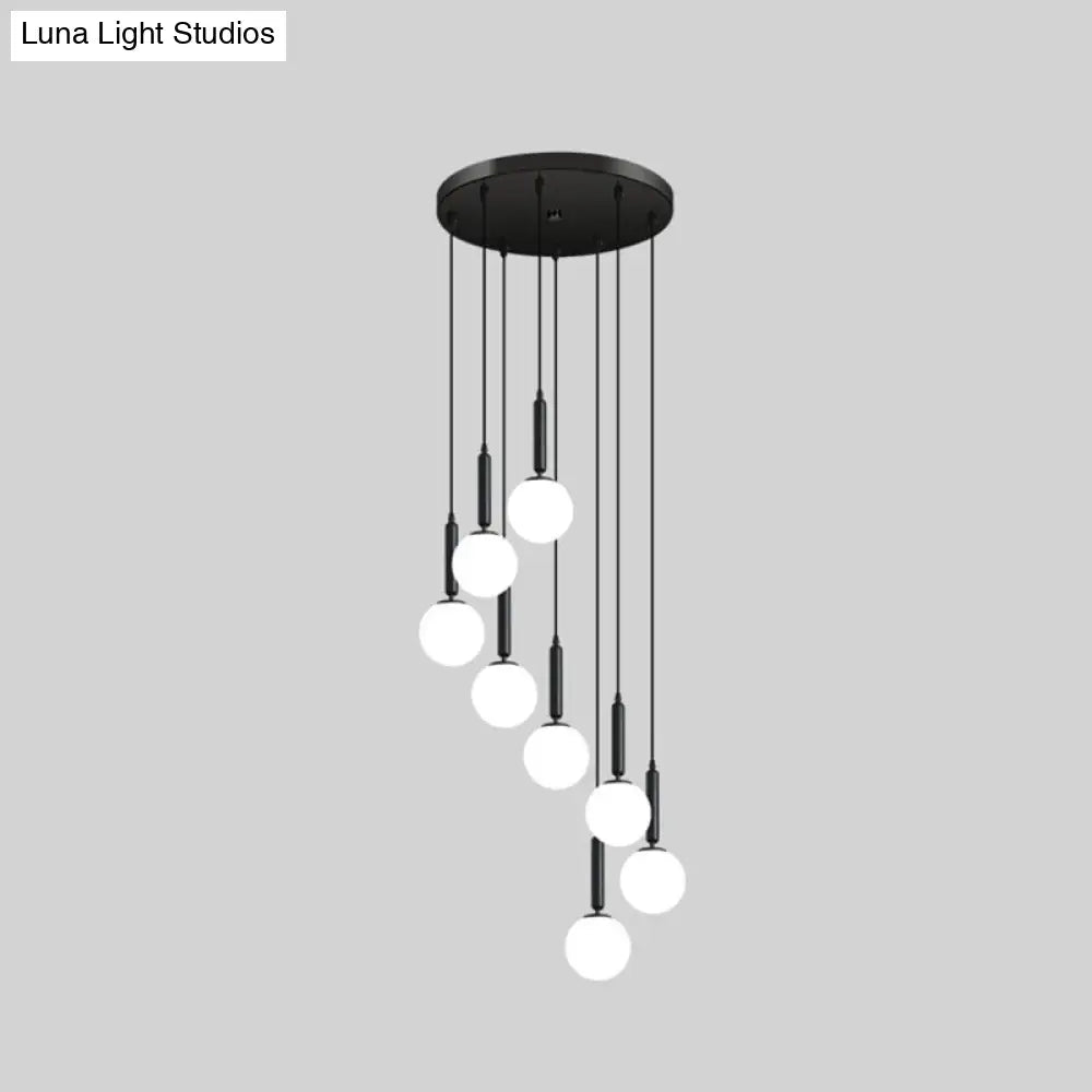 Minimalist Globe Pendant Light for Modern Living Rooms