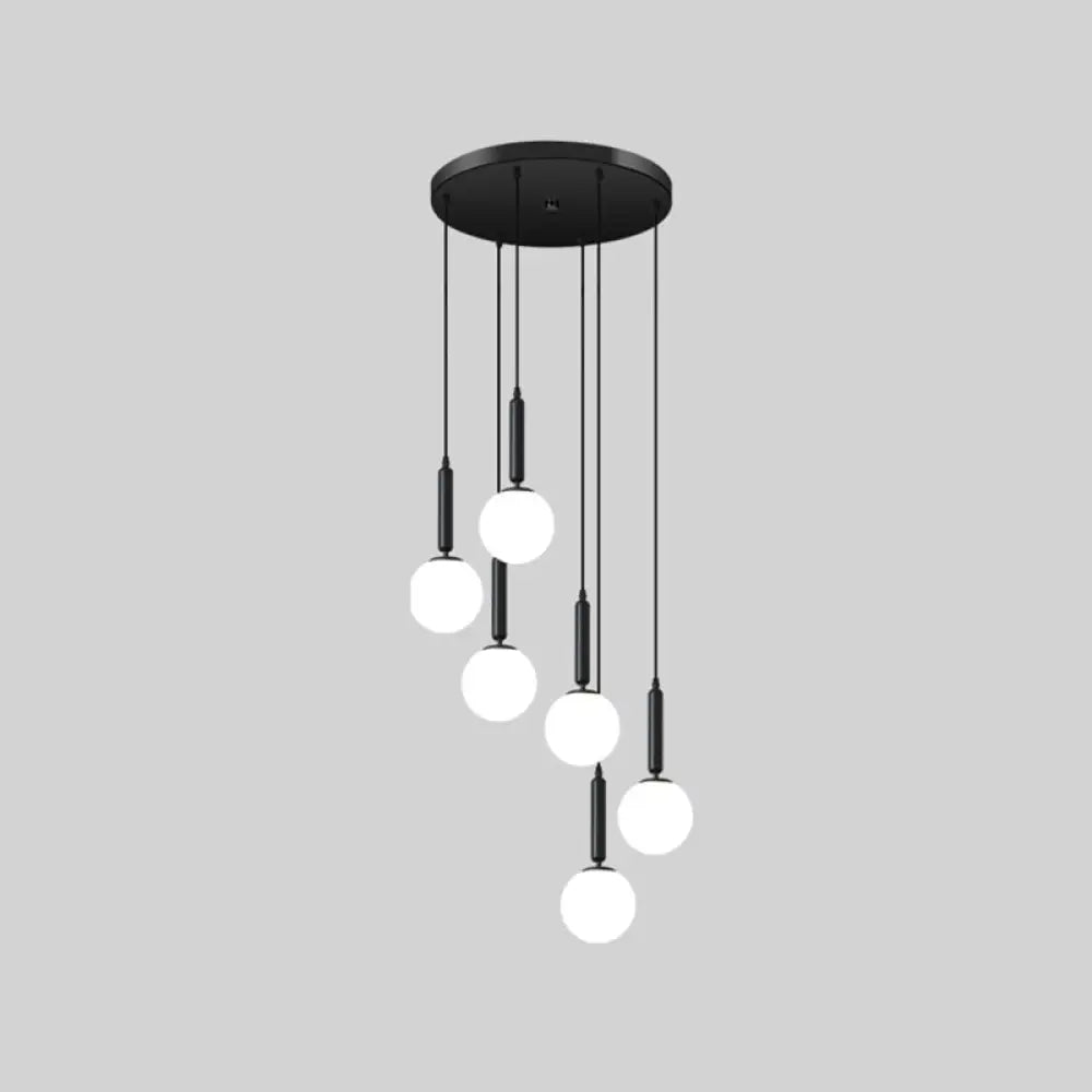 Minimalist Globe Pendant Light for Modern Living Rooms