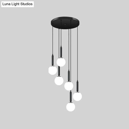 Minimalist Globe Pendant Light for Modern Living Rooms