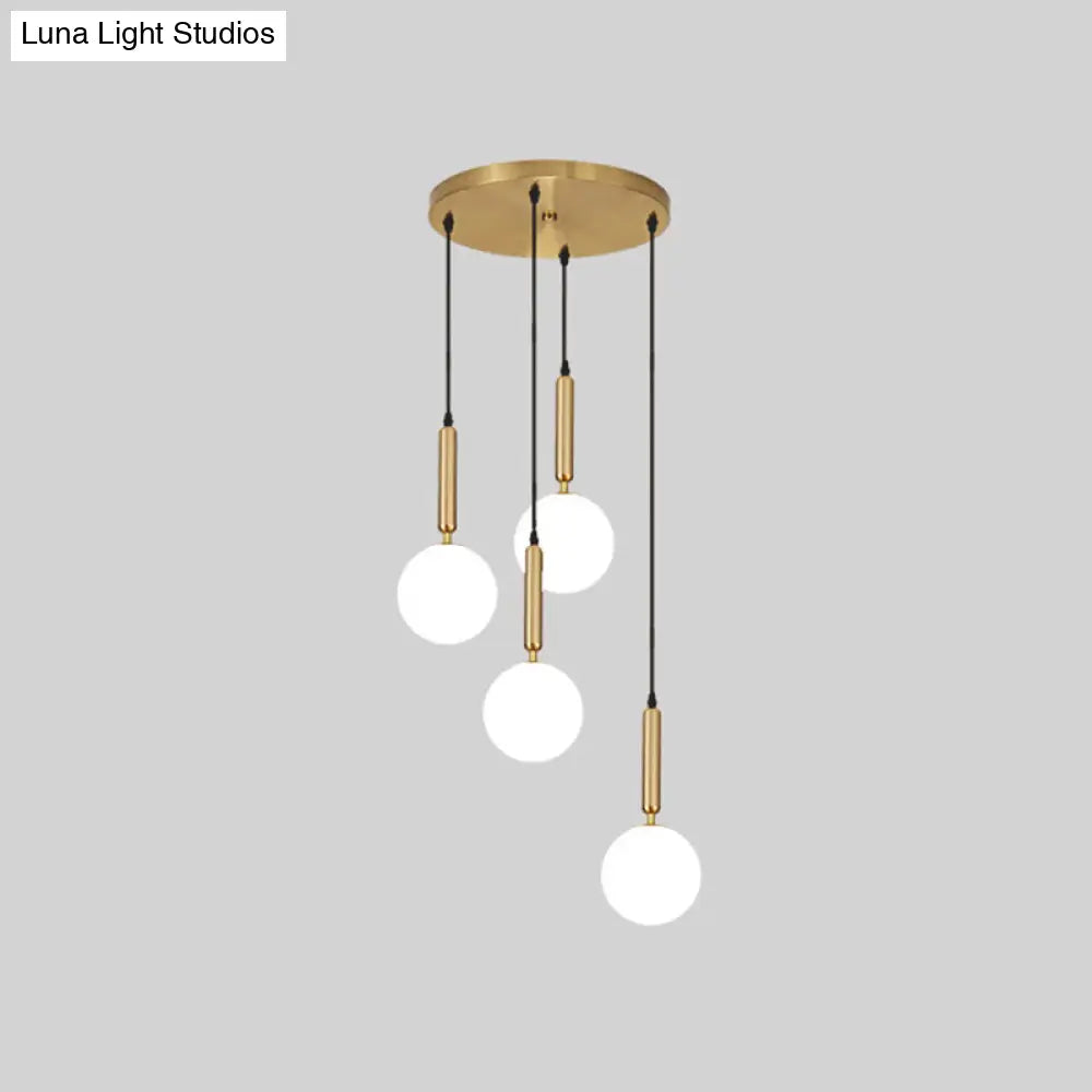 Minimalist Globe Pendant Light for Modern Living Rooms