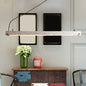 Minimalist Grey Terrazzo Bar Pendant Light: Chic Dining Room Ceiling Lamp