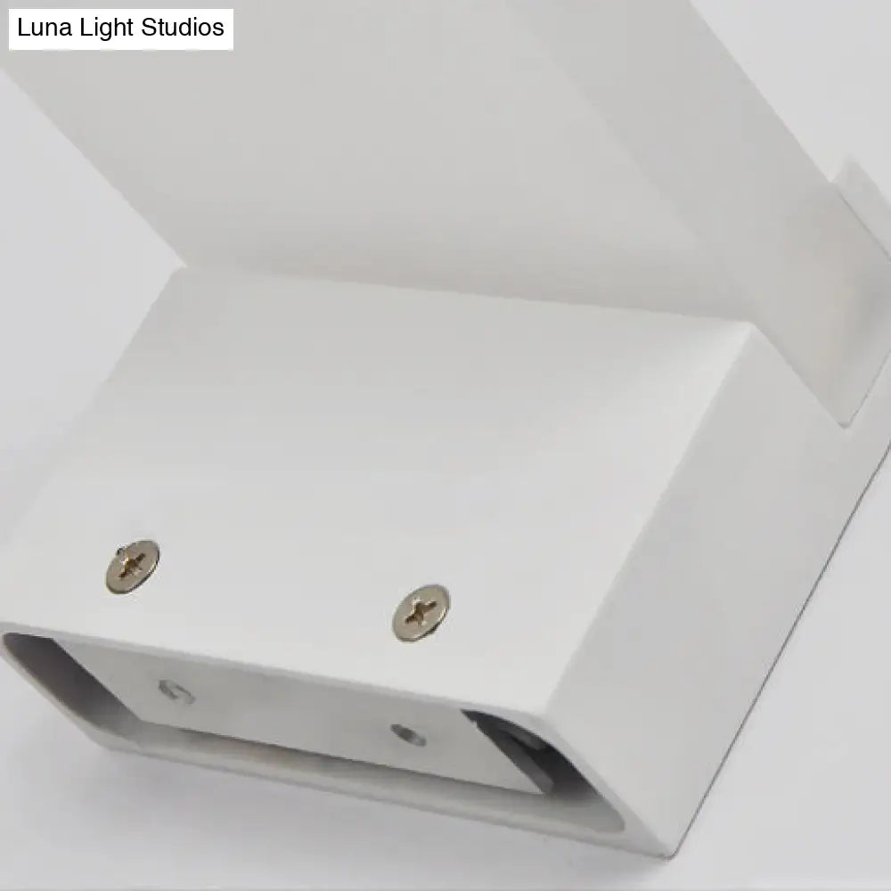 DecorBites™ DecorBites™ Minimalist LED Acrylic Slab Sconce Light - Warm/White Wall Lighting Solution