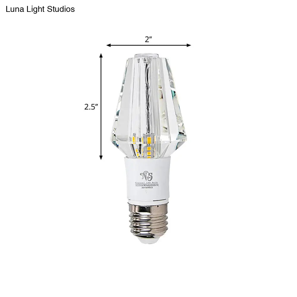 DecorBites™ DecorBites™ Minimalist LED Crystal Ceiling Lamp - Flush Mount Light Fixture