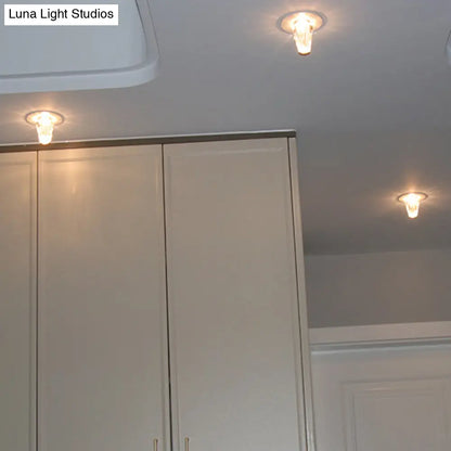 DecorBites™ DecorBites™ Minimalist LED Crystal Ceiling Lamp - Flush Mount Light Fixture