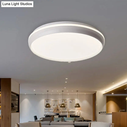 DecorBites™ DecorBites™ Lámpara de techo LED minimalista con pantalla acrílica - Iluminación empotrada negra/dorada/plateada para sala de estar