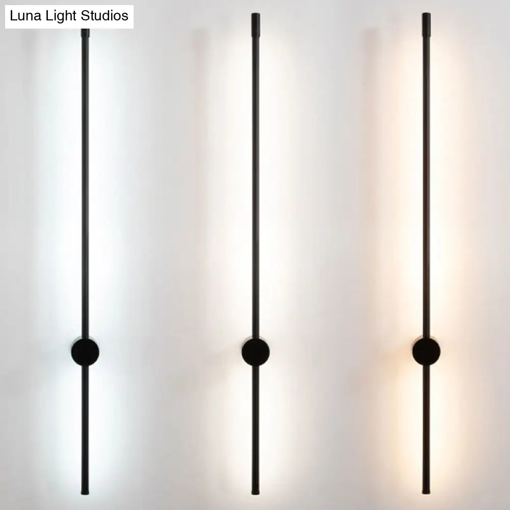 DecorBites™ DecorBites™ Minimalist LED Stair Sconce: Slim Aluminum Wall Light Fixture