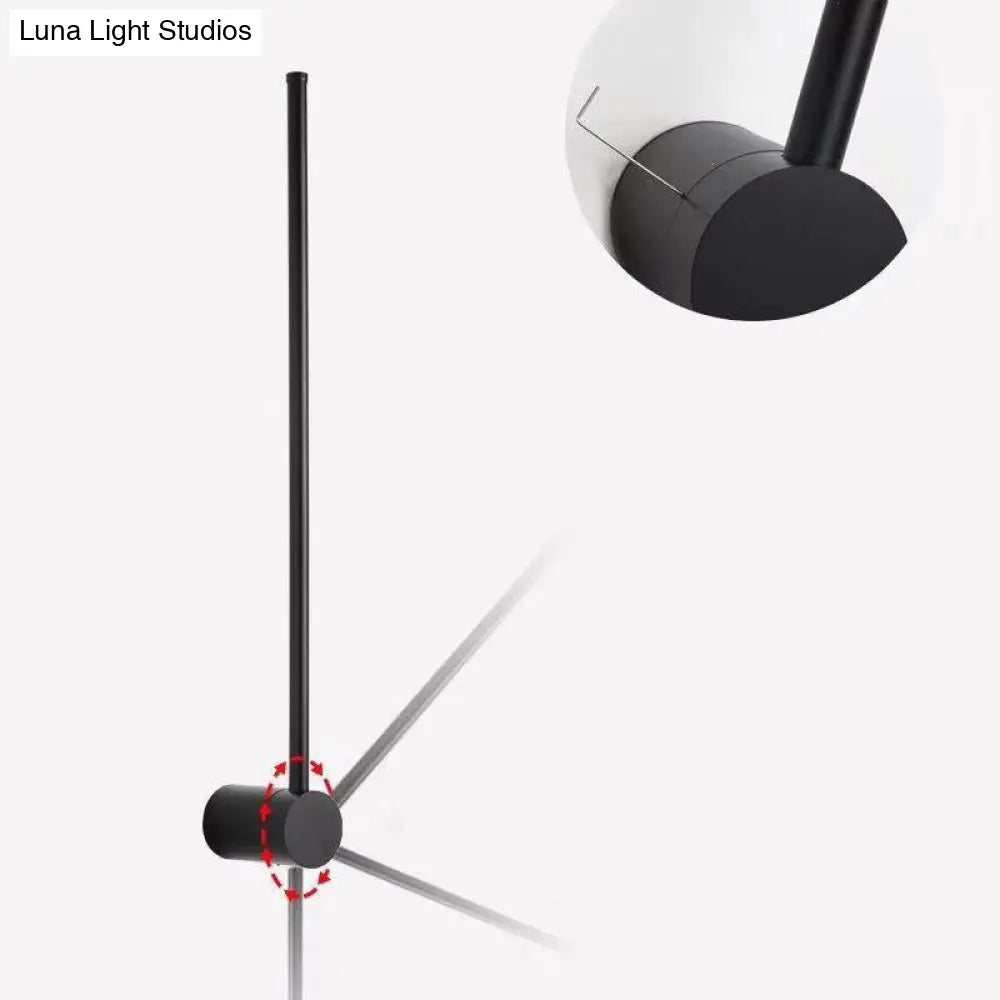 DecorBites™ DecorBites™ Minimalist LED Stair Sconce: Slim Aluminum Wall Light Fixture