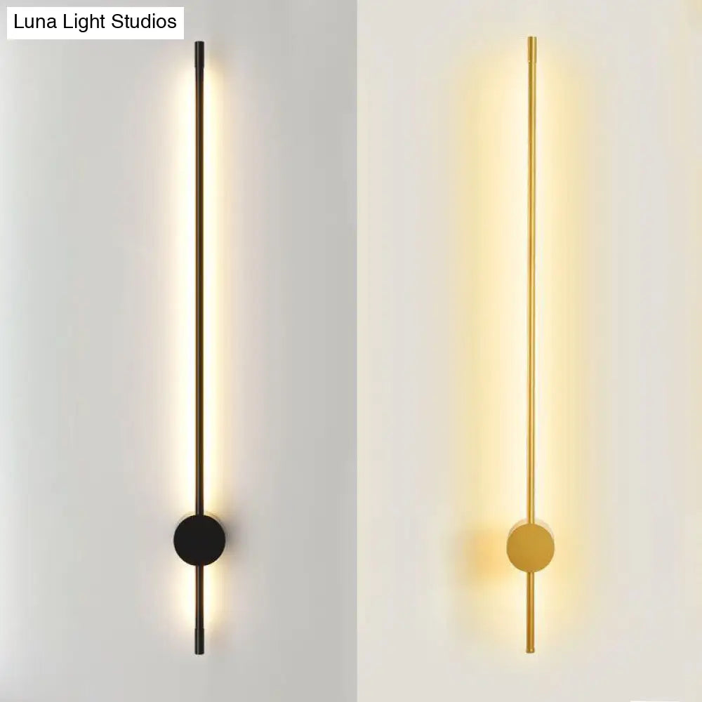 DecorBites™ DecorBites™ Minimalist LED Stair Sconce: Slim Aluminum Wall Light Fixture