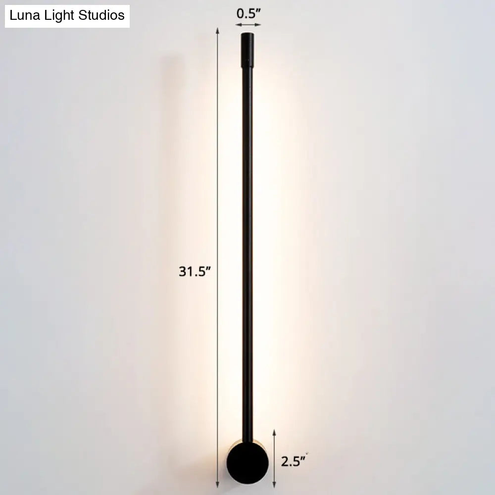 DecorBites™ DecorBites™ Minimalist LED Stair Sconce: Slim Aluminum Wall Light Fixture