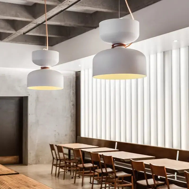 Minimalist off-white pendant light with copper accents and warm interiors for dining room decorbites forged iron chandelier