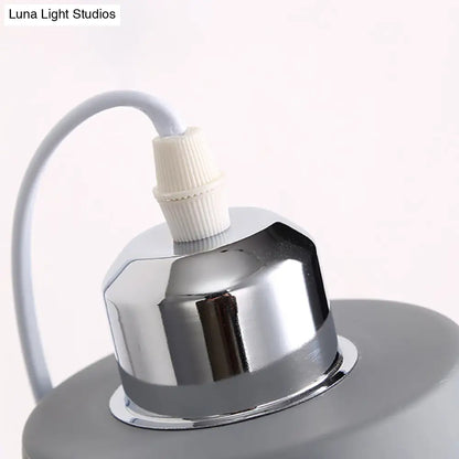 DecorBites™ DecorBites™ Minimalist Metal Conical Sconce Light Fixture - Gray/White/Pink/Yellow/Blue/Green