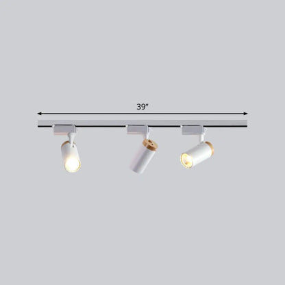 DecorBites™ DecorBites™ Minimalist Metal LED Track Lamp - Tube Shape for Bedroom Ceiling Lighting