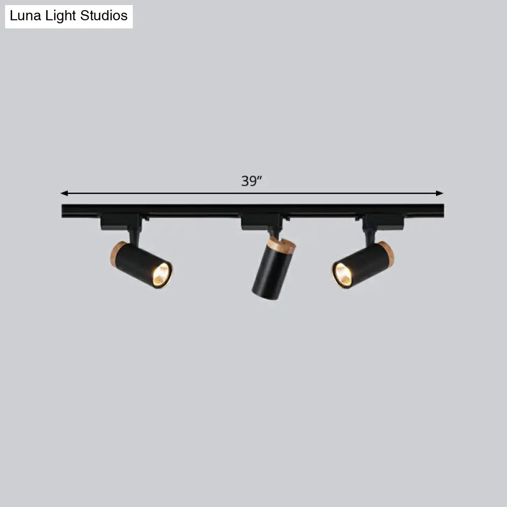 DecorBites™ DecorBites™ Minimalist Metal LED Track Lamp - Tube Shape for Bedroom Ceiling Lighting