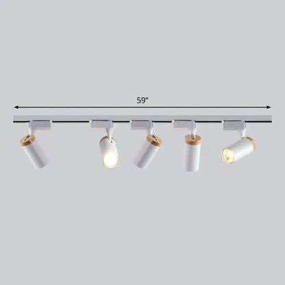 DecorBites™ DecorBites™ Minimalist Metal LED Track Lamp - Tube Shape for Bedroom Ceiling Lighting