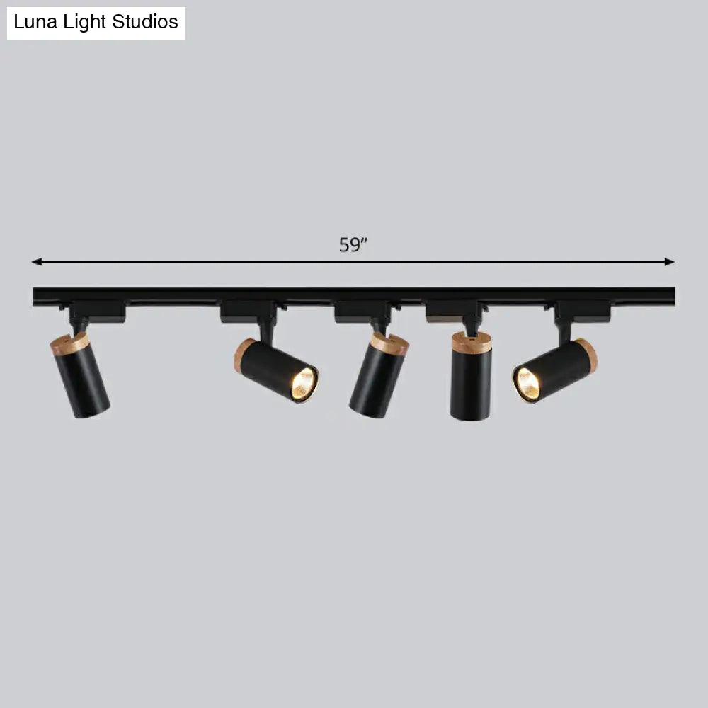 DecorBites™ DecorBites™ Minimalist Metal LED Track Lamp - Tube Shape for Bedroom Ceiling Lighting