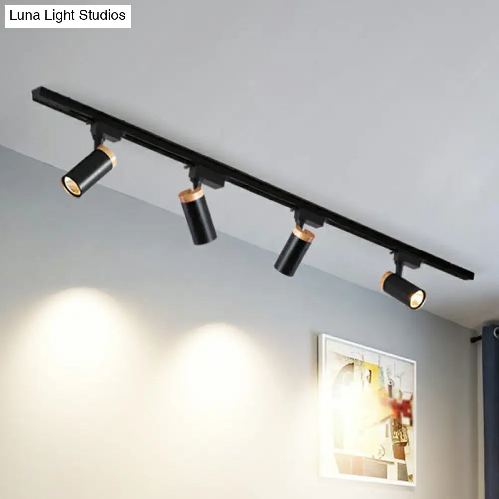 DecorBites™ DecorBites™ Minimalist Metal LED Track Lamp - Tube Shape for Bedroom Ceiling Lighting