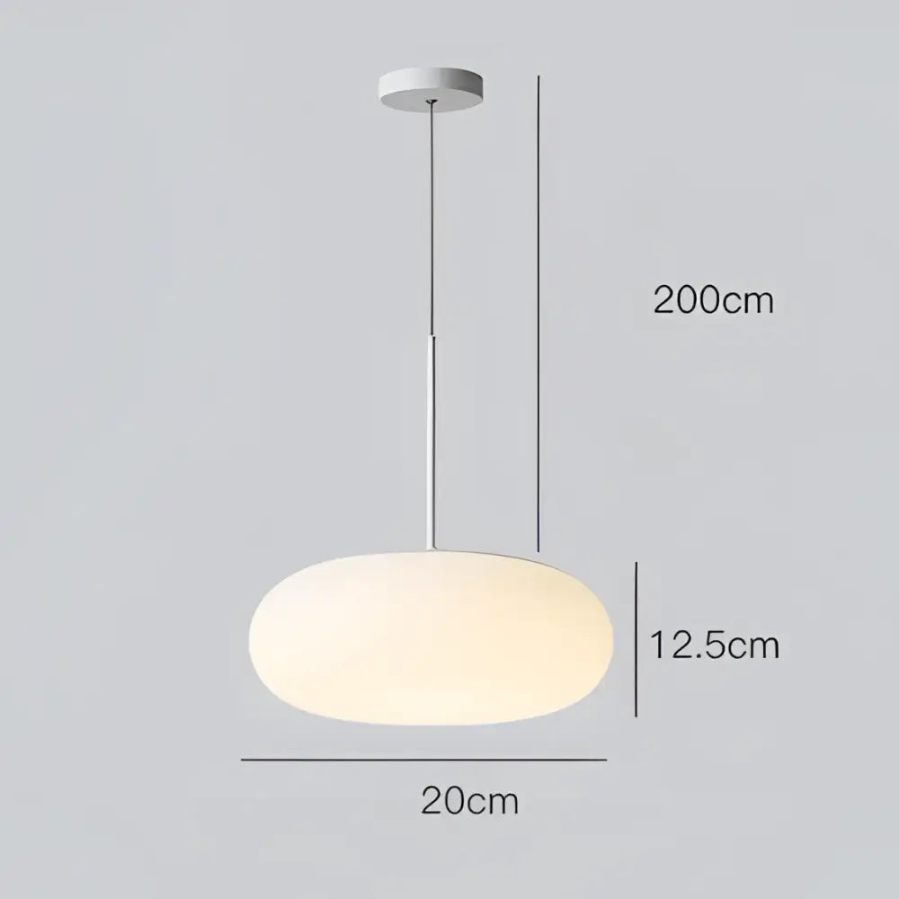 Minimalist oval white frosted glass big ball pendant lamp with sleek white metal rod emits soft warm glow for living room decorbites big ball pendant lamp