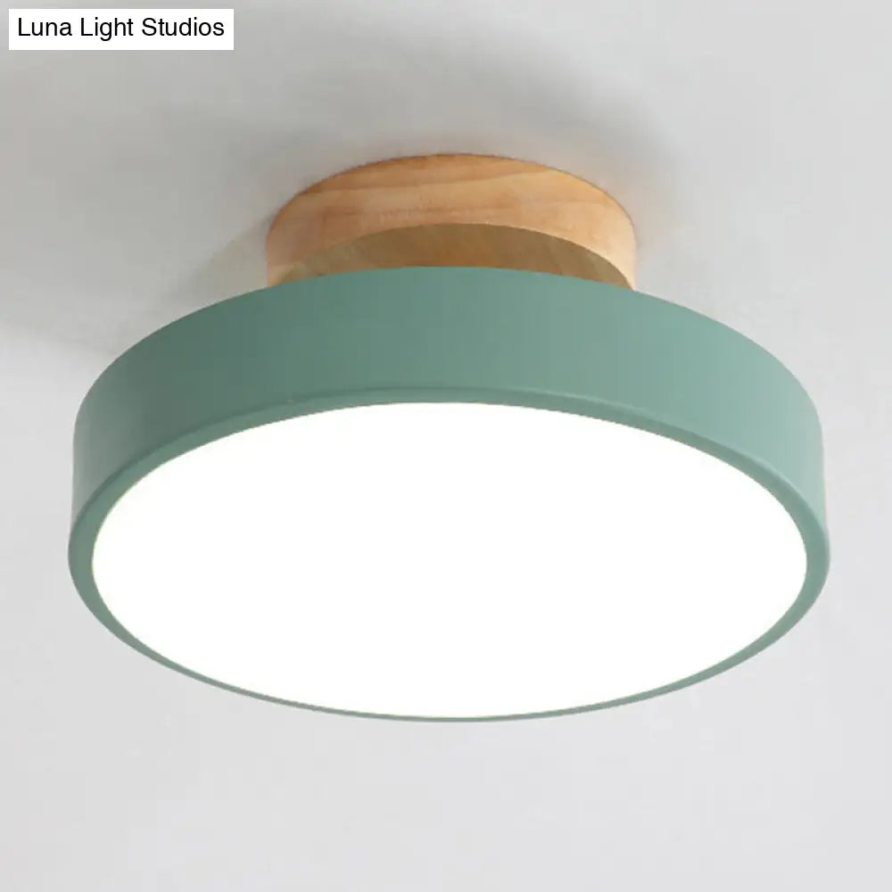 DecorBites™ DecorBites™ Minimalist Round Flush Mount Ceiling Light - Acrylic Chandelier for Bedroom
