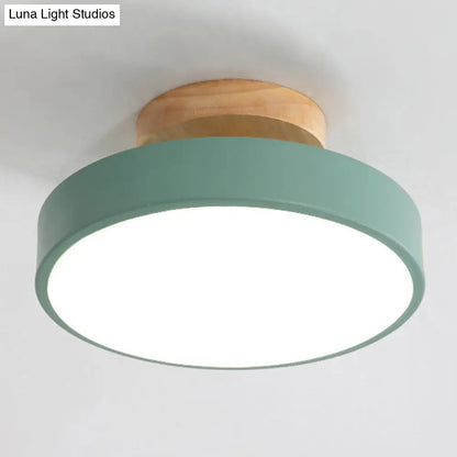 DecorBites™ DecorBites™ Minimalist Round Flush Mount Ceiling Light - Acrylic Chandelier for Bedroom
