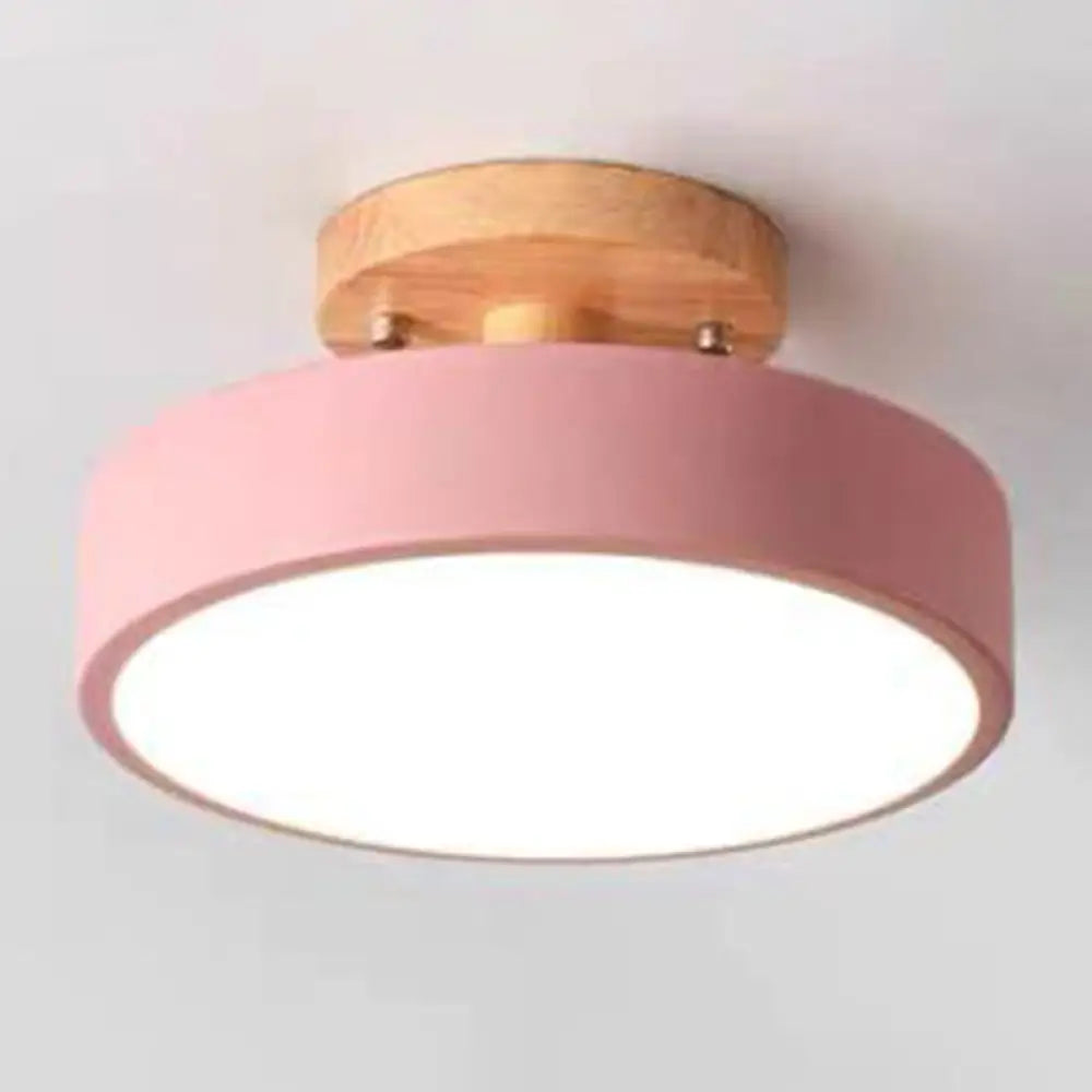 DecorBites™ DecorBites™ Minimalist Round Flush Mount Ceiling Light - Acrylic Chandelier for Bedroom