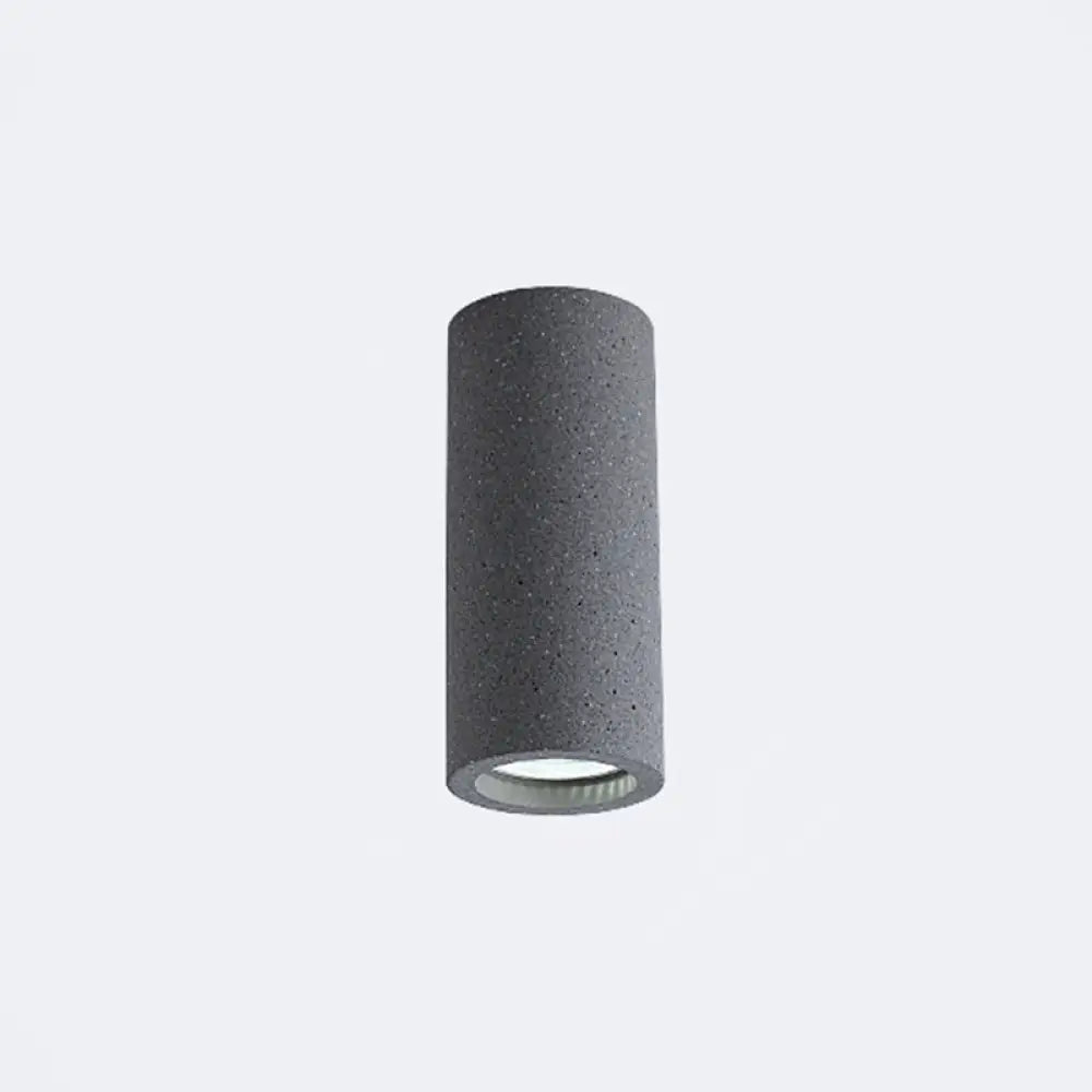 DecorBites™ Lámpara de techo cilíndrica LED minimalista DecorBites™ - Gris cemento